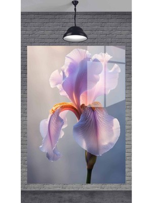 Petmudo AVM Çiçek Dekoratif Temperli Cam Tablo