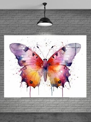 Petmudo AVM 3D Kelebek Cam Tablo