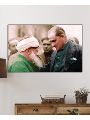 Petmudo AVM Mustafa Kemal Atatürk ve Halk Cam Tablo, Darbelere Dayanıklı Kırılmaz Temperli