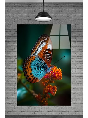 Petmudo AVM 3D Kelebek Cam Tablo