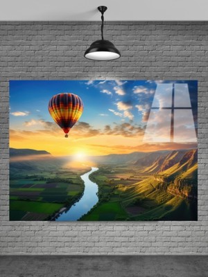 Petmudo AVM Doğa Manzarası Cam Tablo Ev Dekorasyon,balkon Dekorasyonu,dekoratif,duvar Tablo,mutfak Tablo