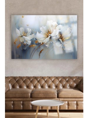Petmudo AVM Ultra Yüksek Çözünürlüklü Cam Harika Çiçek Tablosu Kırılmaz Cam Tablo Ev, Salon, Hediyesi