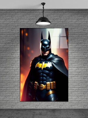Petmudo AVM Batman Cam Tablo Ev Dekorasyon,balkon Dekorasyonu,dekoratif,duvar Tablo,mutfak Tablo