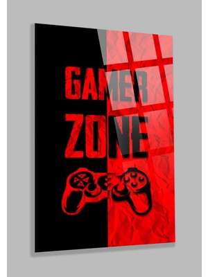 Petmudo AVM Gamer Için Gamer Odası Için 4mm Lüks Kırılmaz Temperli Yüksek Çözünürlüklü Cam Tablo