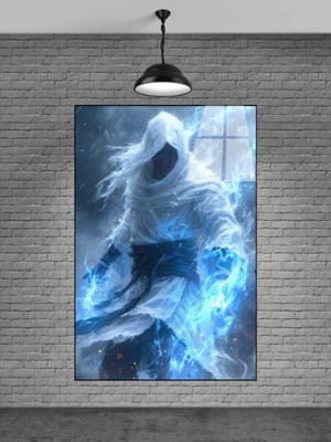 Petmudo AVM 3D Savaşçı Cam Tablo