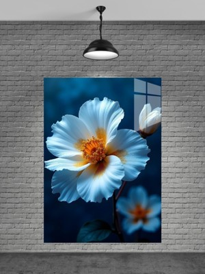 Petmudo AVM Çiçek Cam Tablosu Ev Dekorasyon,balkon Dekorasyonu,dekoratif,duvar Tablo,mutfak Tablo,hediyelik