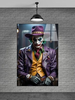 Petmudo AVM Joker Cam Tablo Ev Dekorasyon,balkon Dekorasyonu,dekoratif,duvar Tablo,mutfak Tablo