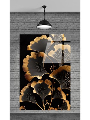 Petmudo AVM Çiçek Dekoratif Temperli Cam Tablo