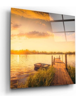 Petmudo AVM Rıhtım Cam Tablo NO:1126 | Hediyelik, Dekoratif, Ofis, Mutfak