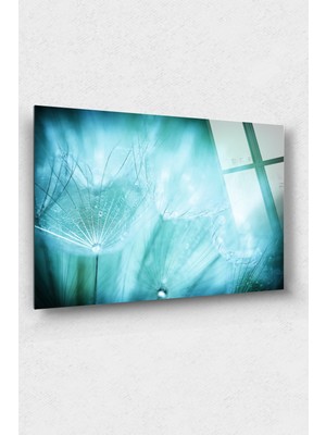 Petmudo AVM Kara Hindiba Cam Tablo, Restoran Tablo, Mutfak Tablo,duvar Dekor, Büyük Tablo, Cam Duvar Tablo