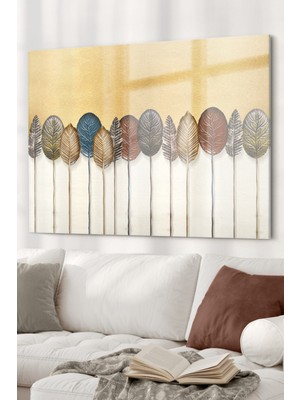 Petmudo AVM Renkli Sonbahar | Doğa Temalı Cam Tablo | Hediyelik, Dekoratif, Ofis, Mutfak