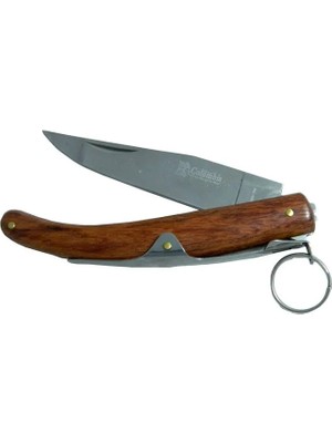 Dekofon Eco Lounge Columbia Okapi GC2079A Kahverengi Cep Çakısı 20CM - Manuel, Ahşap Sap