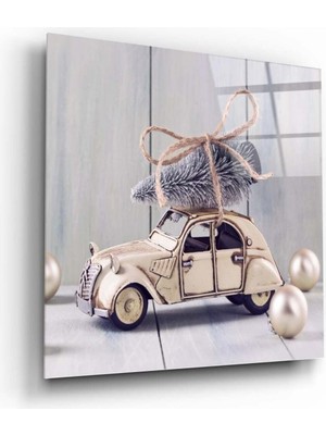 Petmudo AVM Vosvos Araba Cam Tablo | Hediyelik, Dekoratif, Ofis, Mutfak
