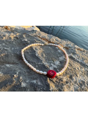 GADjewellery Inci Mercan Doğaltaş Kolye