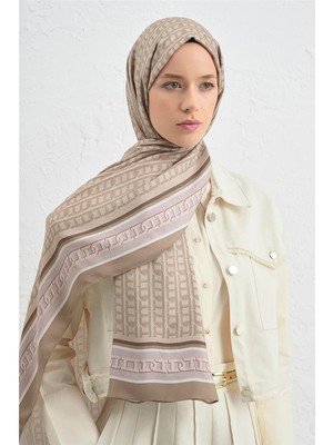 Armine Ipek Tensel Monogram Şal 18