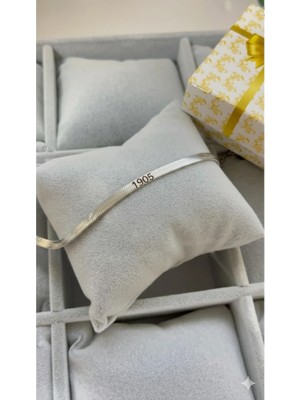 C&On Design 1905 Ruhunu Taşıyan Italyan Çelik Bileklik - Paslanmaz Yassı Zincir