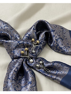 Alivascarf Eşarp Şal Klipsi 12 Adet değişik Model Klips Kadın Tesettür Aksesuar İğne