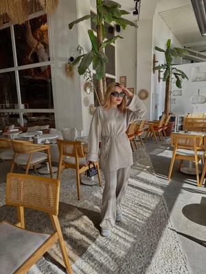 Ressho Yeni Sezon Kadın Oversize Şık ve Rahat Ikili Takım