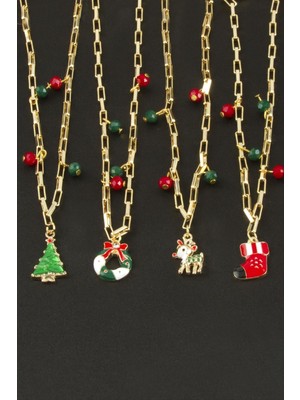 İlk El Grup Ieg™ 2025 Yılbaşı Kristal Zincir Kolye