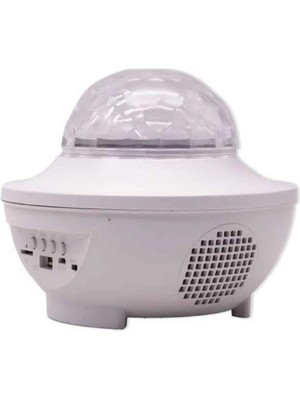 İlk El Grup Ieg™ Çok Renkli Projektör Lamba Disko Topu Gece Lambası Kablosuz