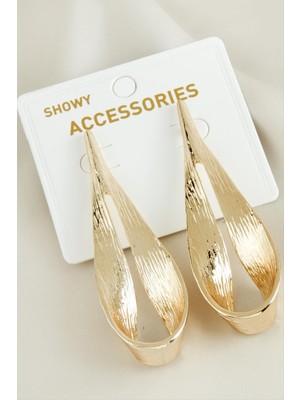 İlk El Grup Ieg™ Oval Yeni Sezon Metal Küpe