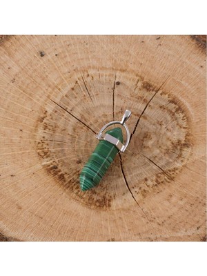 İlk El Grup Ieg™ Malahit Point Kolye Ucu