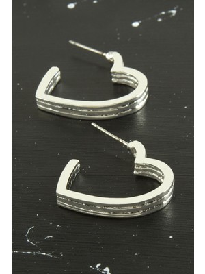 İlk El Grup Ieg™ Kalp Trend Metal Küpe