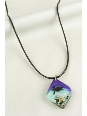 İlk El Grup Ieg™ Kaplumbağa Epoksi Kolye