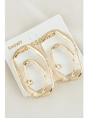 İlk El Grup Ieg™ Halka Yeni Sezon Metal Küpe