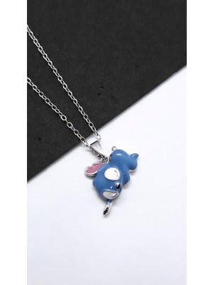 Serenity Lilo Stitch Çelik KOLYE05