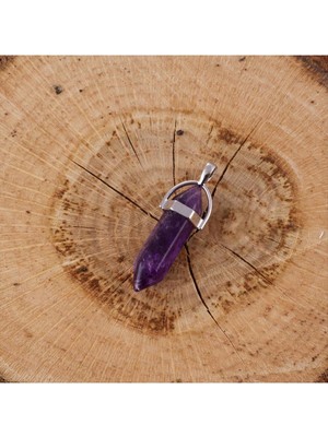 İlk El Grup Ieg™ Amatist Point Kolye Ucu