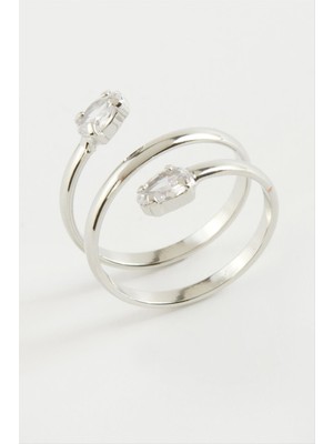 İlk El Grup Ieg™ Oval Zirkon Taşlı Yüzük