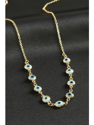 İlk El Grup Ieg™ Nazarlı Mineli Kolye