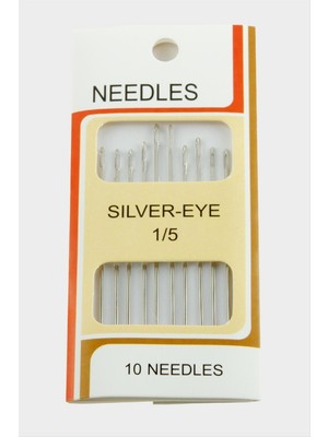 İlk El Grup Ieg™ 10 Adet Gümüş Dikiş Iğnesi