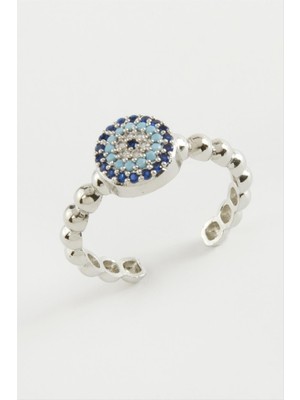 İlk El Grup Ieg™ Nazar Zirkon Taşlı Yüzük