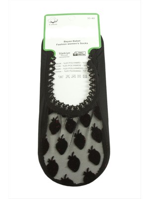 İlk El Grup Ieg™ Çilek Dantel Babet Çorap