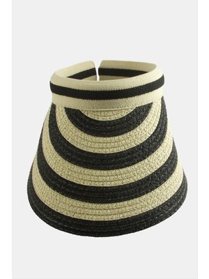 İlk El Grup Ieg™ Kasketli Hasır Plaj Şapkası