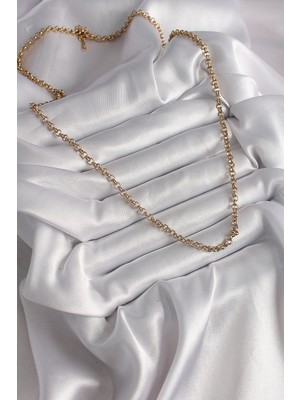 İlk El Grup 316L Çelik Gold Renk Kadın Kolye