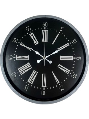 İlk El Grup Ieg™ Zentime 36 cm Gri Dekoratif Duvar Saati