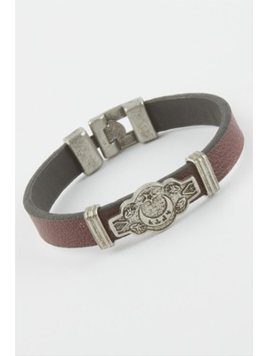 İlk El Grup Ieg™ Ay Yıldız Suni Deri Bileklik