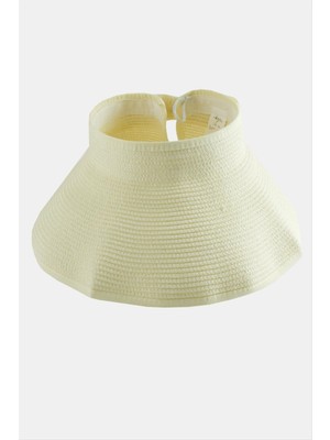 İlk El Grup Ieg™ Cırtcırtlı Hasır Plaj Şapkası