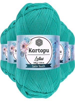 İlk El Grup Ieg™ 5 Adet Lotus Bikini Büstiyer Bluz Örgü Ipi  K440 Yeşil