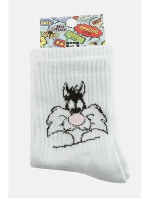 İlk El Grup Ieg™ Kedi Kolej Çorap 8*28