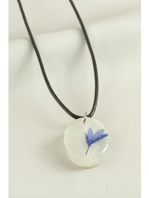 İlk El Grup Ieg™ Peygamber Çiçeği Oval Epoksi Kolye