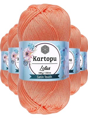 İlk El Grup Ieg™ 5 Adet Lotus Bikini Büstiyer Bluz Örgü Ipi  K218 Somon