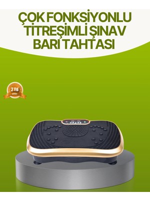Starseven Titreşimli Egzersiz Platformu Evde Fitness ve Kas Güçlendirme