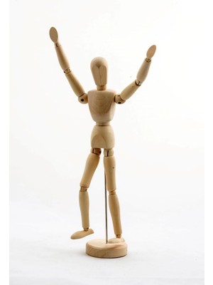 İlk El Grup Ieg™ Eskiz Manken Ahşap 30 cm