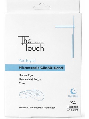 The Touch By Seda Altın Yenileyici Microneedle Göz Altı Bandı