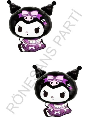 Rönesans Parti Rönesans Kuromi Folyo Balon 2 Adet