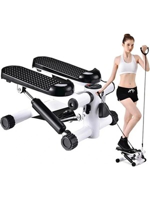 Starseven Direnç Lastikli Mini Stepper Egzersiz Aleti